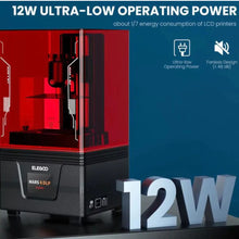 Load image into Gallery viewer, Elegoo Mars 4 DLP 3D Printer uses low power and results ultra-quite printing