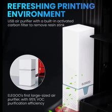 Load image into Gallery viewer, Elegoo Mars 4 Max MSLA Resin 3D Printer creates a refreshing printing environment