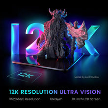 Load image into Gallery viewer, Elegoo Saturn 3 12K Resin 3D Printer comes with 12K resolution ultra vision