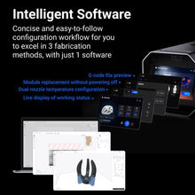 Load image into Gallery viewer, Snapmaker Artisan 3-in-1 3D Printer comes with intelligent software