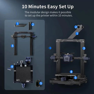 Anycubic Kobra Neo 3D Printer is easy to setup