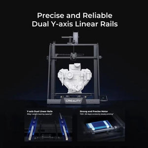 Creality CR-M4 3D Printer comes with precise and reliable dual y-axis linear rails
