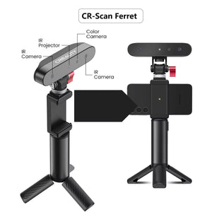 Detailed structure of Creality CR-Scan Ferret 3D Scanner