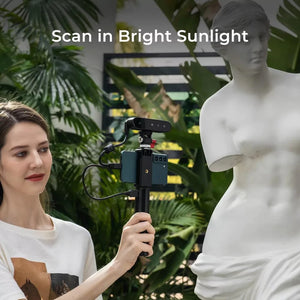 Creality CR-Scan Ferret 3D Scanner works in bright sunlight also
