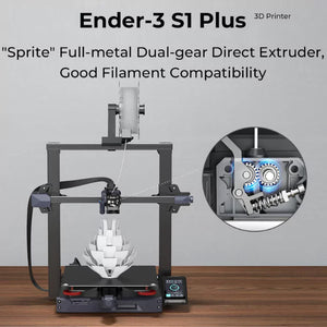 Creality Ender 3 S1 Plus 3D Printer comes with good filament compatability