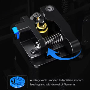 Creality Ender 3 V2 Neo 3D Printer has a rotary knob
