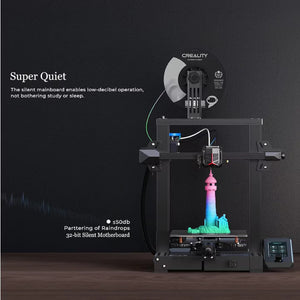 Creality Ender 3 V2 Neo 3D Printer is a super quiet 3d printer