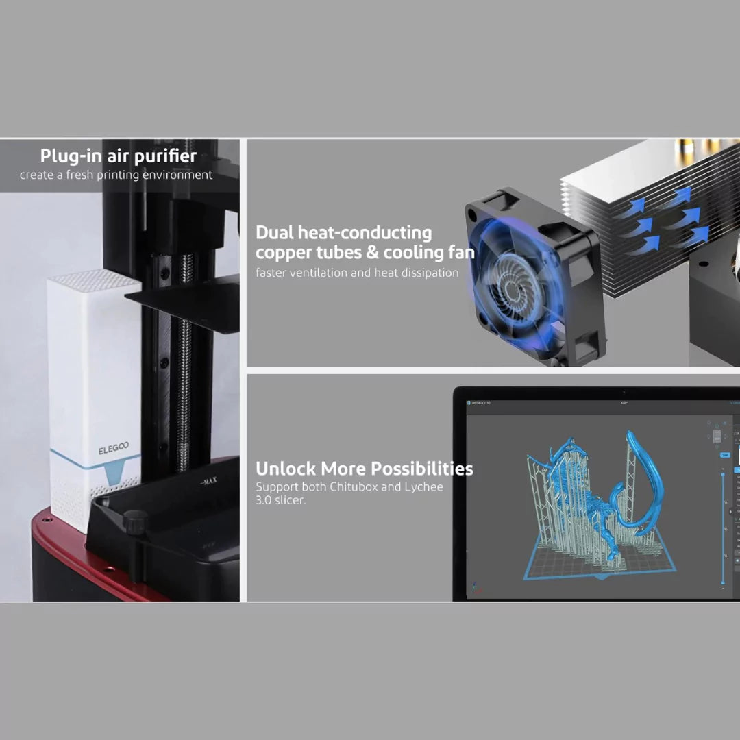 Elegoo Mars 3 Pro - 3D Printer - Setup & Print 