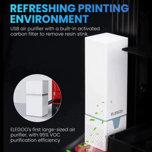 Elegoo Mars 4 Max MSLA Resin 3D Printer creates a refreshing printing environment