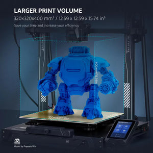 Build volume of Elegoo Neptune 3 Plus 3D Printer