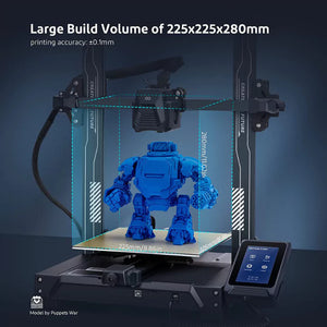 Build volume of Elegoo Neptune 3 Pro 3D Printer