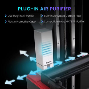 Elegoo Saturn 3 12K Resin 3D Printer comes with air purifier