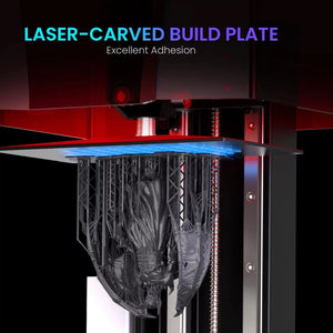 Elegoo Saturn 3 12K Resin 3D Printer has laser-carved build plate