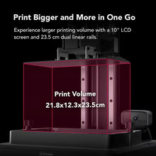 Load image into Gallery viewer, Phrozen Sonic Mighty 8K 3D Printer prints bigger and more in one go.