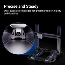 Load image into Gallery viewer, Snapmaker Artisan 3-in-1 3D Printer steel guiderails embedded for greater precision, rigidity and durability