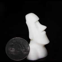 Load image into Gallery viewer, Moai Statue 3D Printed at 50 micron layer resolution
