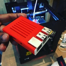 Load image into Gallery viewer, Raspberry Pi Case 3D printed on the FABX Pro